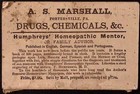 1884 Humphrey s Homeopathic Manual Humphreys Homeopathic Medicine Co New York Ny