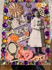 Beautiful   5 Vintage Junk Journal Ephemera  5  Cards With Envelopes  Repurpose