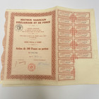 Vintage Share Certificate Stock Bond Action Moroccan Lighting And Power 1928