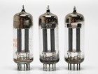 3x - Rca 12bh7a Vacuum Tubes   Long Gray Plates - O Getters  -- Kt1