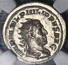 247 Ngc Ch Au Philip I Double Denarius Roman Empire Roma 5 5 5 5  25040601d 