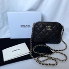 New Chanel Makeup Vip Gift With Purchase Crossbody Black Bag   Box