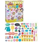Play-doh Brunch Time Playset - Waffle Maker  Egg Mold   10 Colors