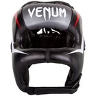Venum Elite Iron Headgear - Black red - One Size