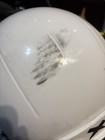 Xenith X2e  Varsity Football Helmet White Size Medium Missing Chinstrap Clips