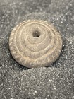 Pre-columbian Spindle Whorl Clay Pottery Bead