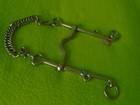 New Vintage Val-a 5  Port Mouth Weymouth Bit With Chain 8  Swivel Shank