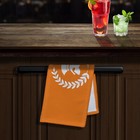 Trojan Laurel Leaf Design Microfibre Bar Towel Man Cave Pub Beer Mat