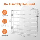 Acrylic Display Case For Hot Wheels  Toy Car Storage For 1 64 Scale Diecast Cars