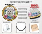 Personalized Pet Portrait Suncatcher  Dog Cat Memorial Gift  Pet Loss Decor