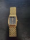 Mint Condition - Rare Se  ko Vintage Slim Tank Quartz Men s Gold Wrist Watch