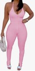 Women s Sexy One Piece Jumpsuit Spaghetti Strap Long Pants Bodycon Romper L