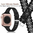 Silicone Band Strap For Apple Watch Sports Series 8 7 6 5 4 3 2 1 Se 38 40 42 44