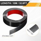Wall Molding Trim 32 8ft X 2 Inch Peel Stick Strip Brushed Black