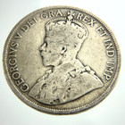 1911 Newfoundland Canada 50 Cents Half Dollar Km  12 Circulated Coin Z559