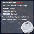 Ganido Ac Blower Motor Fan Hyundai Genesis Kia Rio