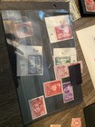 Lot Of International Old Stamps  Hitler  Mussolini  Fdr 