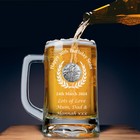 Golf Engraved Birthday Pint Tankard 30th 40th 50th Golfer Glass Golfing Beer Mug