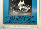 Bg 242  Quicksilver Messenger  Mott Hoopla  Concert Poster From 1970 Fillmore
