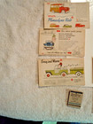 11 Rare original Early Willys Jeep Sales   Service Dealer Postcards     Matchbk
