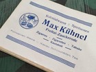 Original Wwi German Soldier Theme Tobacco Bag Happy Smoking   Sad When Killing