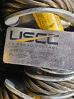 Ussc W018-28345 1 2  X 6  4-leg Wire Rope Bridle Sling With Eye Hooks Iwrc Core