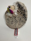 Douglas Plush Toy Spunky Hedgehog Stuffed Animal Soft Brown Lovey Mask 5    Rare
