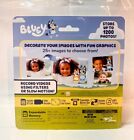 Bluey Digital Camera Sd Card Records Videos Mp3 Player Games Color Screen