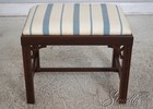 68195  Chippendale Style Mahogany Bench Or Ottoman
