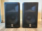 Yamaha Dxr12  1100w  12   set Of 2  W proline Stands   Power Cables