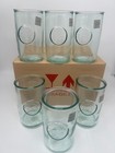 San Miguel Authentic Recycled Glass Embossed Drinking Glasses 6-pack 100  5 25   