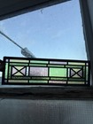 Old Reclaimed Vintage Stained Glass Circle Lead 