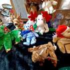 Jingle Beanies Ty Beanie Babies Christmas Ornament Bears Lot Of 19 W  Tags