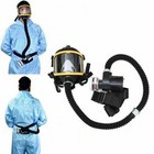 Full Face Gas Mask Flow Respirator Supplied Air Fed Flow Electric System Device