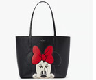 Disney X Kate Spade Minnie Mouse Large Tote W detachable Wristlet