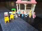 Vintage Little Tikes Grandma s House Dollhouse Dolls   Furniture 1990 5570 Boxed