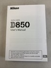 Nikon D850 Digital Camera Instruction Book Manual User Guide English 18h28