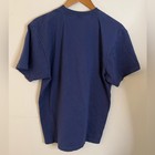 Reebok Blue Graphic Nhl Crewneck Short Sleeve Tee Shirt Size Large