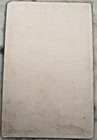 Vintage Antique Black White Photo Cabinet Card Baby Standing Christening Dress