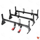 Ford Econoline Van 3 Bar 1992-2015 Ladder Roof Racks Steel Black New Rack