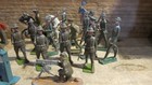 Large Lot Of Vintage Old  Lead Figures And More