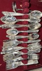 Vintage Godinger Silver Plated 61 Piece Flatware Set