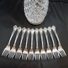 Chantilly By Gorham Silver  Place Salad Forks Set Of 10 Sterling Silver  6 3 8 