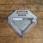 Vintage Arrow Beer Aluminum Ashtray Arrow Logo Breweriana Advertising Balto  Md