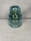 Vintage Insulators Glass Green Clear Hemingray New York Armstrong Star Lot Of 4