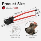52  Rebar Cutter Bender Heavy   duty 5 8  Manual Steel Bar Cutting Bending Tool