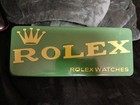 Rare Vintage Rolex Watches Porcelain Service Sales Sign Advertising Department