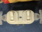 Vintage Nib Circle F Bakelite Duplex Toggle Switch  3202-i  2 Single Pole