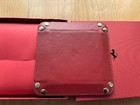 Ferrari Limited Novelty Red Leather Catchall Valet Tray New From Japan