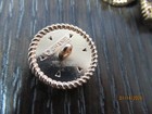 Chanel 10 Buttons  20mm  Gold Tone  White   This Is For 10